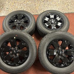 ***VF*** OEM 2019-23 18” Ford Ranger Black Appearance Package Wheels W/ Hankook Tires