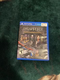 Psvita Injustice fighting game