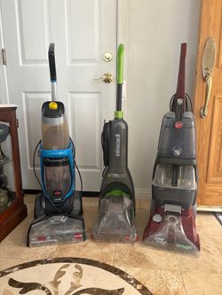 3 steam cleaners