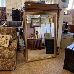 XL Gold Mirror