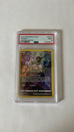 PSA 9 Mew Full Art GG10 Crown Zenith