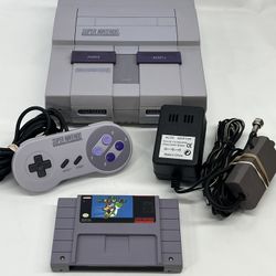 Nintendo SNES Console Bundle With Super Mario Land