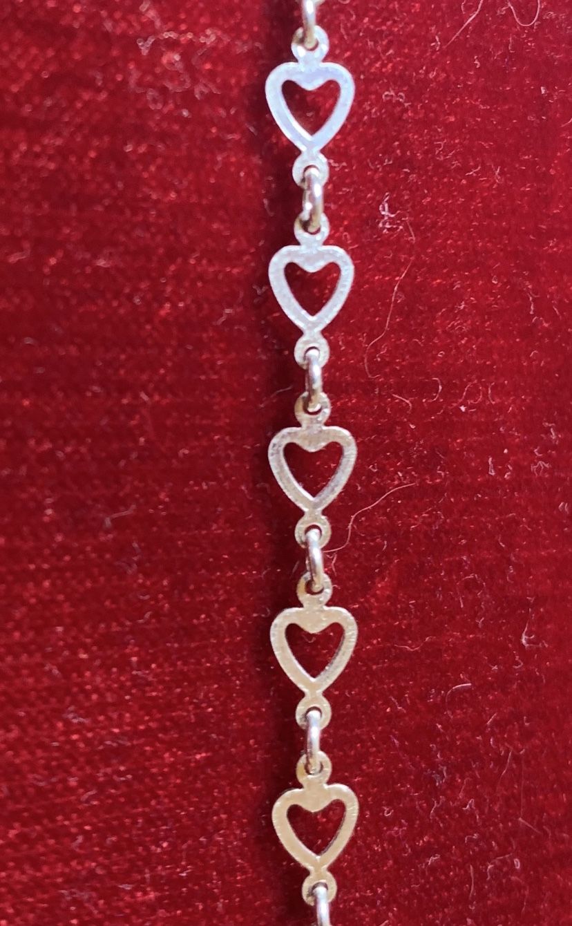 Women Sterling Silver Anklet .925