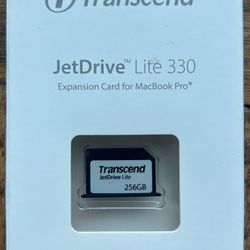 Transcend Jet drive Lite 330 256gb New 
