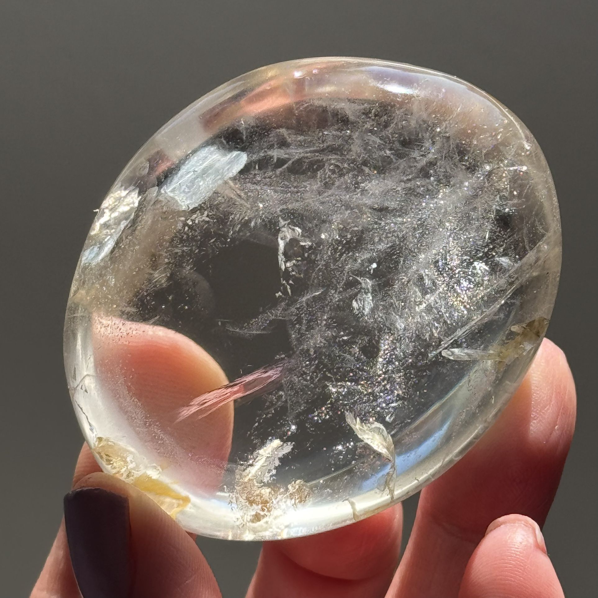 Clear Quartz Palm 