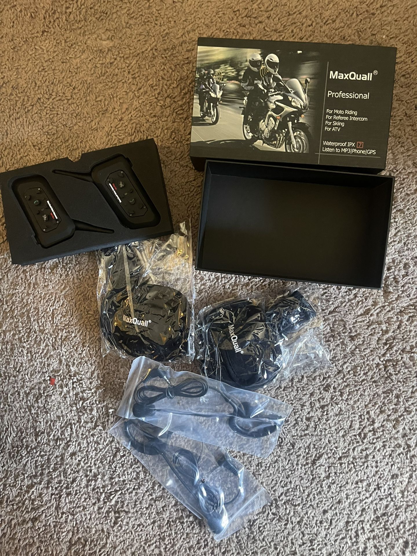 MaxQuall Headset for Motorcycle