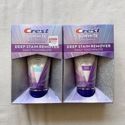 Crest 3DWhite Brilliance Deep Stain Remover Ultra White Toothpaste