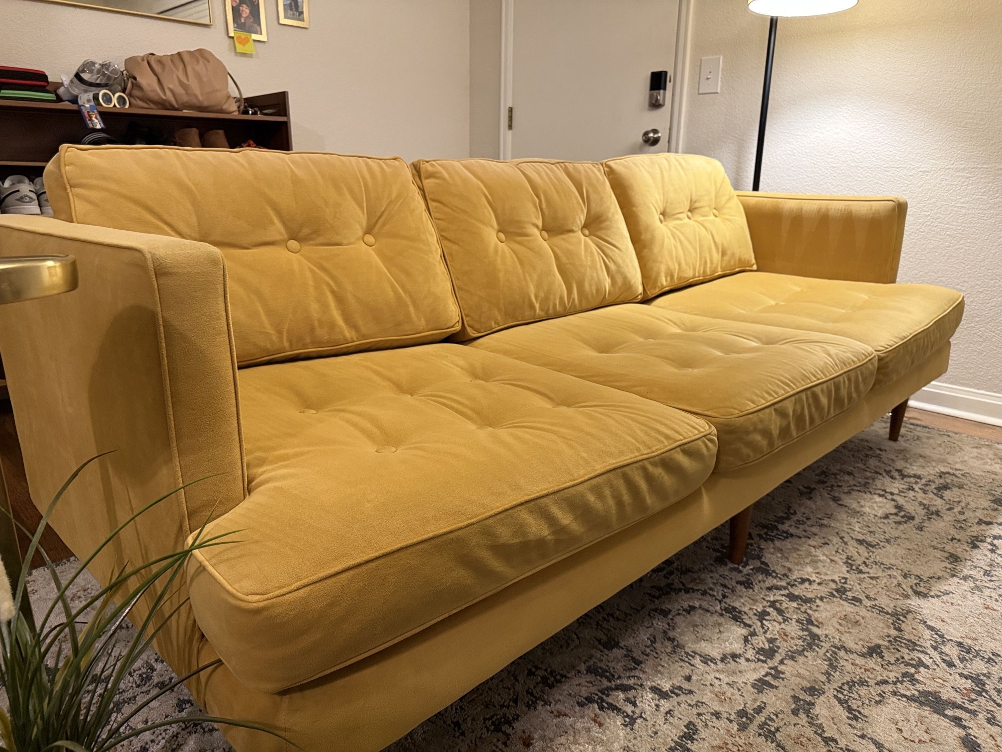 Mid Century Modern West Elm Couch