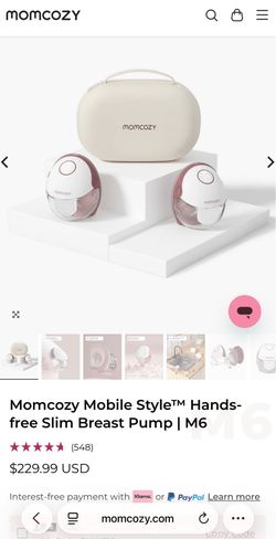 Mom Cody mobile style hands free breast pump