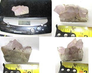 AMETHYST NATURAL AGATE GEODE QUARTZ CLUSTER