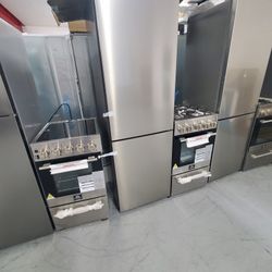 Stove And Fridge New Open Box Sidec20 Stove OR 24 And Side Fridge Botton Freezer..$1800. Both Item