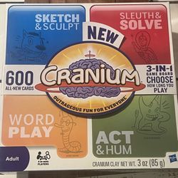 CRANIUM Board Game By Hasbro!