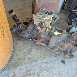 70s 60s Chevy 350 Manifold just Today $25