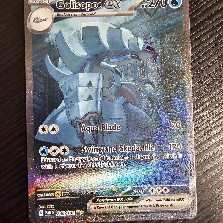 Golisopod ex - 246/182 - SV04: Paradox Rift SIR NM for Sale in San Diego, CA - OfferUp Golisopod ex - 246/182 - SV04: Paradox Rift SIR NM for Sale in San Diego, CA - OfferUp
