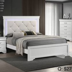 Queen bed frame