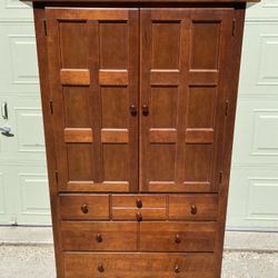 Solid Cherrywood Armoire 