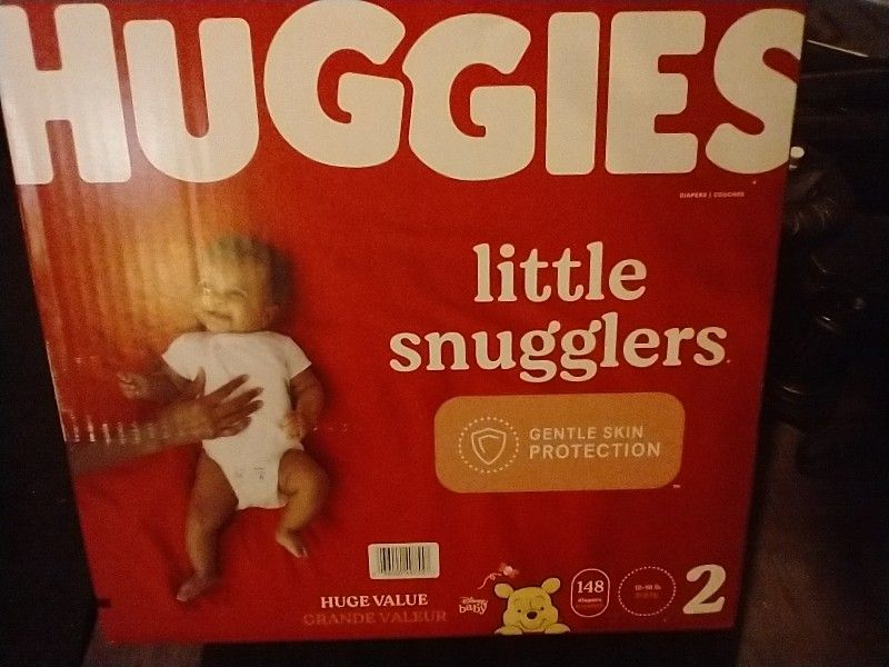 Huggies ALL SIZES 2-6 & WIPES