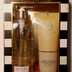 Adrienne Vittadini Body  Scrub & Shower Gel, Honey  Almond