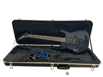 1994 Japan Jackson Concept JDR-94 Black Solid Body 6 String Guitar