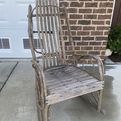 1(contact info removed) Amish Rocking Chair 