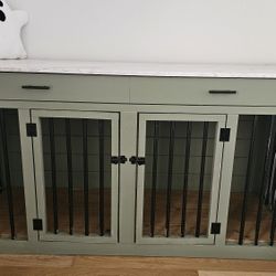 Custom Dog Crate Furniture 