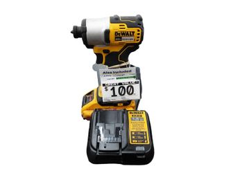 Dewalt Dcf840 Yellow Cordless Impact Drill