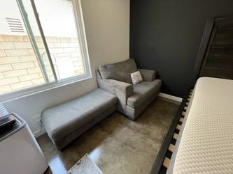 Love Sofa And Foot Rest