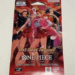One Piece TCG Extra Booster Heroines Edition Booster Pack