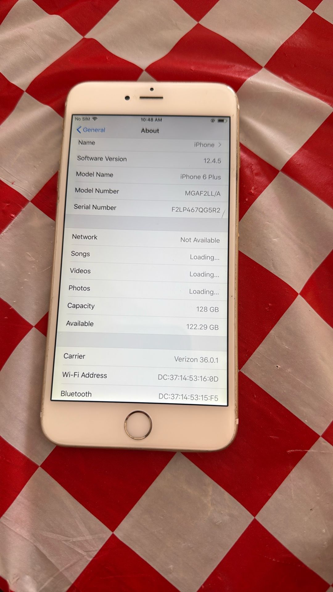 Apple iPhone 6 Plus 128g Unlocked