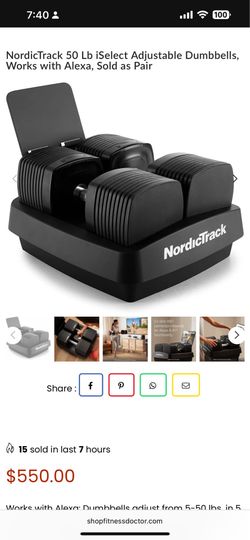 Magnetic dumbbells