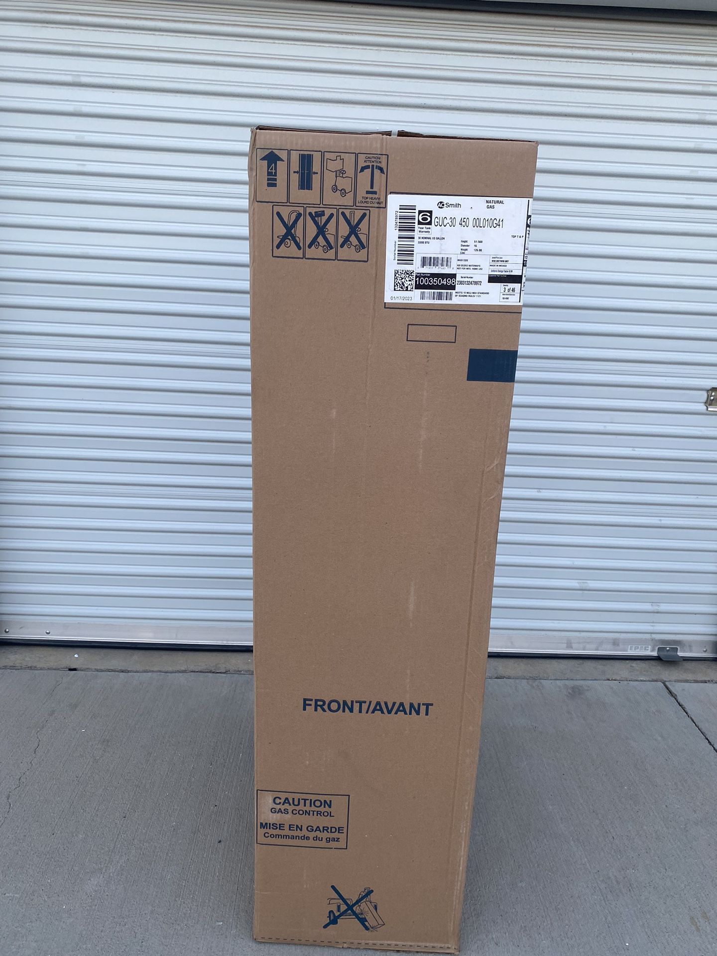 30 Gallon Water Heater