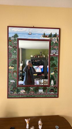 Beautiful artisan mirror from Ethan Allen Furniture