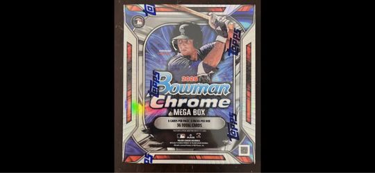 2026 Topps Bowman Chrome MLB Baseball Mega Box