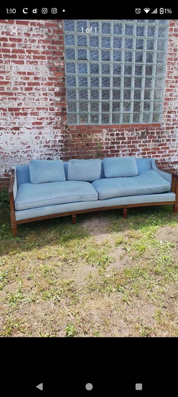 2 FREE Vintage Sofas