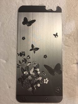 Tempered glass butterfly back for iPhone 6s
