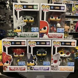 Funko Pop Sonic x DC Set Of 5