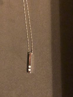 18k white gold diamond necklace