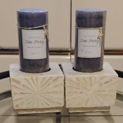 Candle Holders And Candles