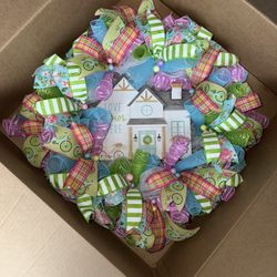 Easter Wreath Hand Made 