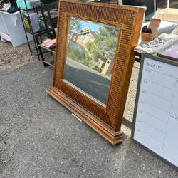 Large Antique Mirror 