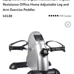 Portable Bike Pedal Exerciser 