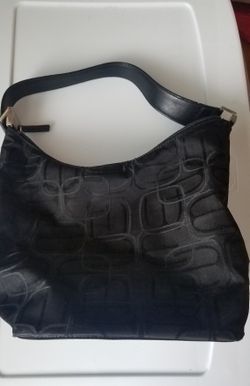 Large Black Sack Purse