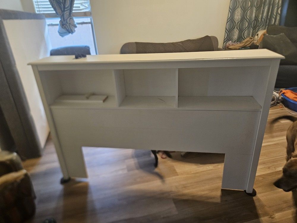 Queen Shelf Headboard