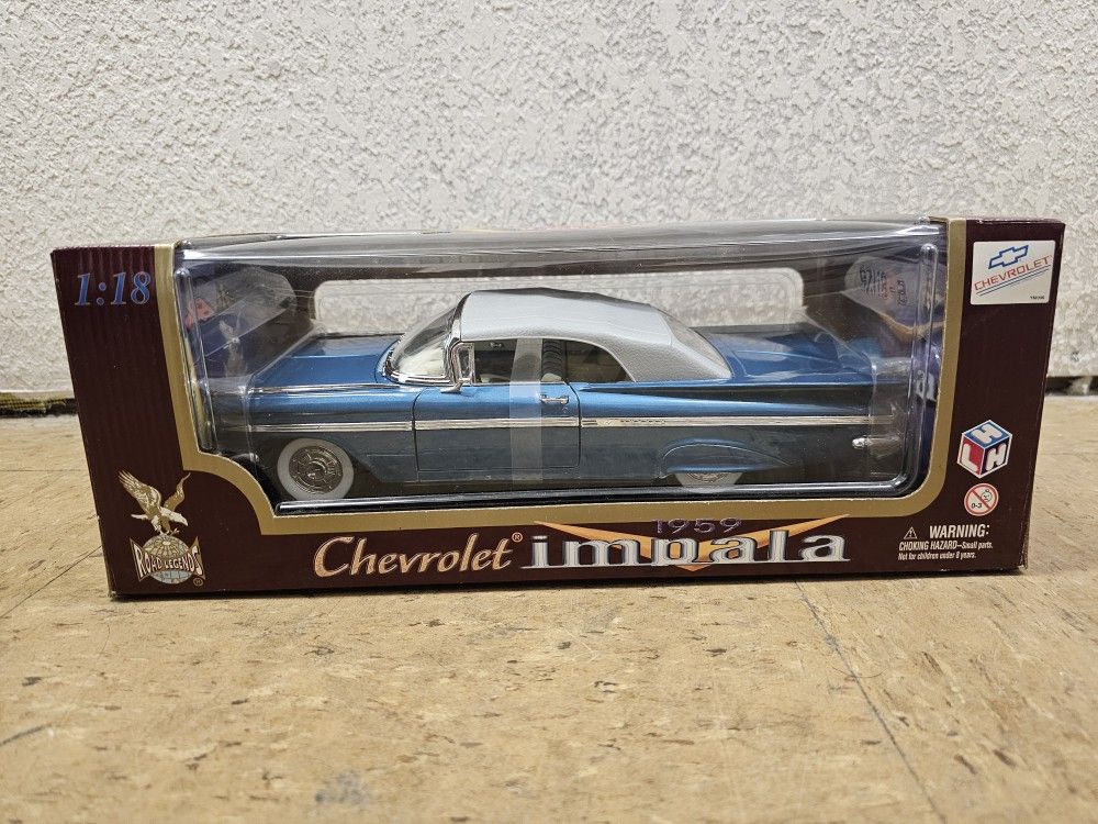 1959 Chevrolet Impala  1:18 Collection Die Cast Metal Collectable