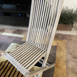 Folding Teak Chair(s)