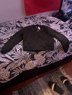 Banana Republic Mens Green Water Resistant Jacket