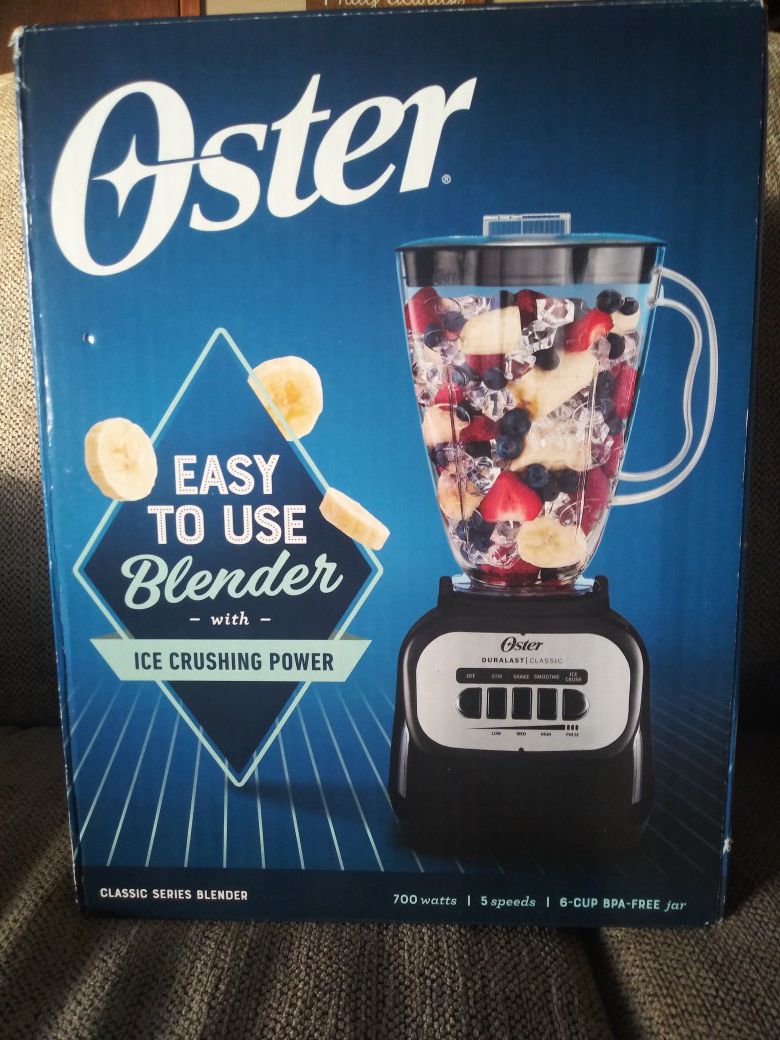 Oster Blender Ice crushing power.