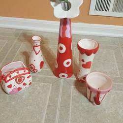 Hobby lobby hand painted table pieces