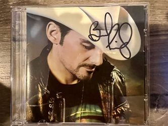 Brad Paisley Signed CD!