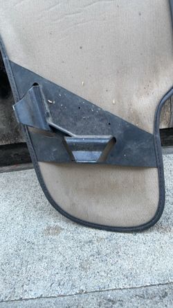 FORD MUSTANG 1994-04 CONVERTIBLE TOP TONNEAU PARADE BOOT COVER BLACK LEATHER